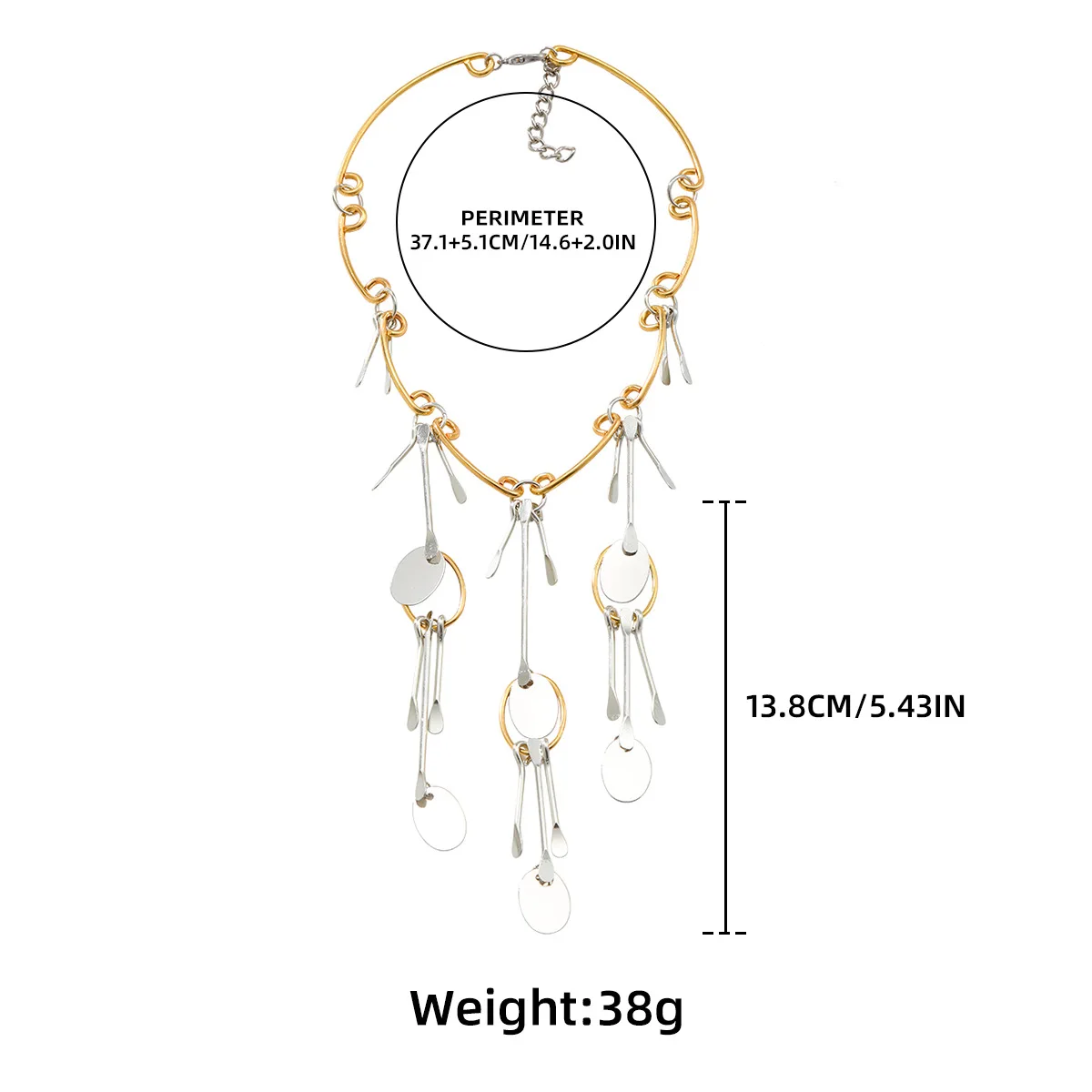 ZAA Vintage Women Jewelry Personalized Geomtreic Round Tassel Dangling Earrings Fashion Holiday Party Accessories Girl Gifts - Image 6