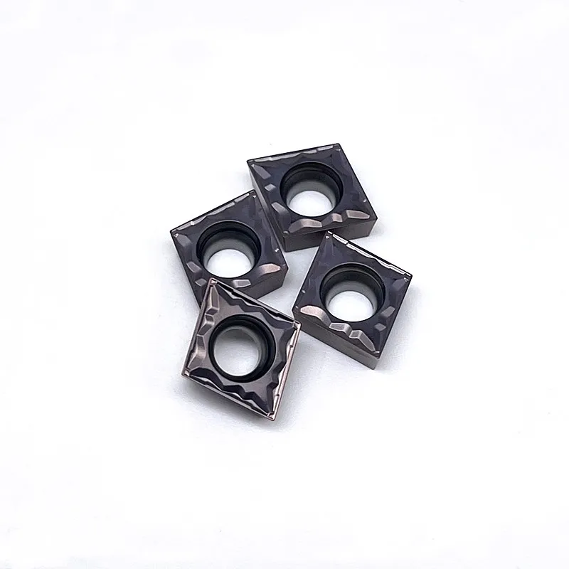 10PCS CCMT060204 CCMT09T302 CCMT09T304 CCMT09T308 HMP PC9030 KORLOY Carbide insert Processing: stainless steel