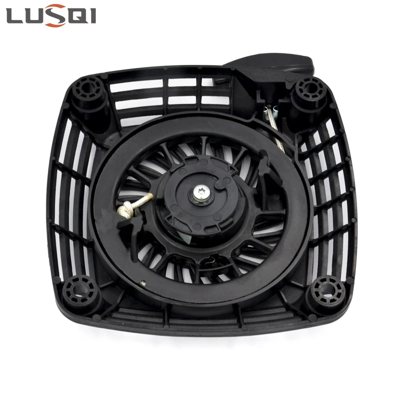 Imagem -05 - Lusqi Cortador de Grama Recoil Starter Trimmer Cortador de Grama Case Plástico Motor para Kawasaki 490882582 490887023 Fj180v Fj180 Ds095