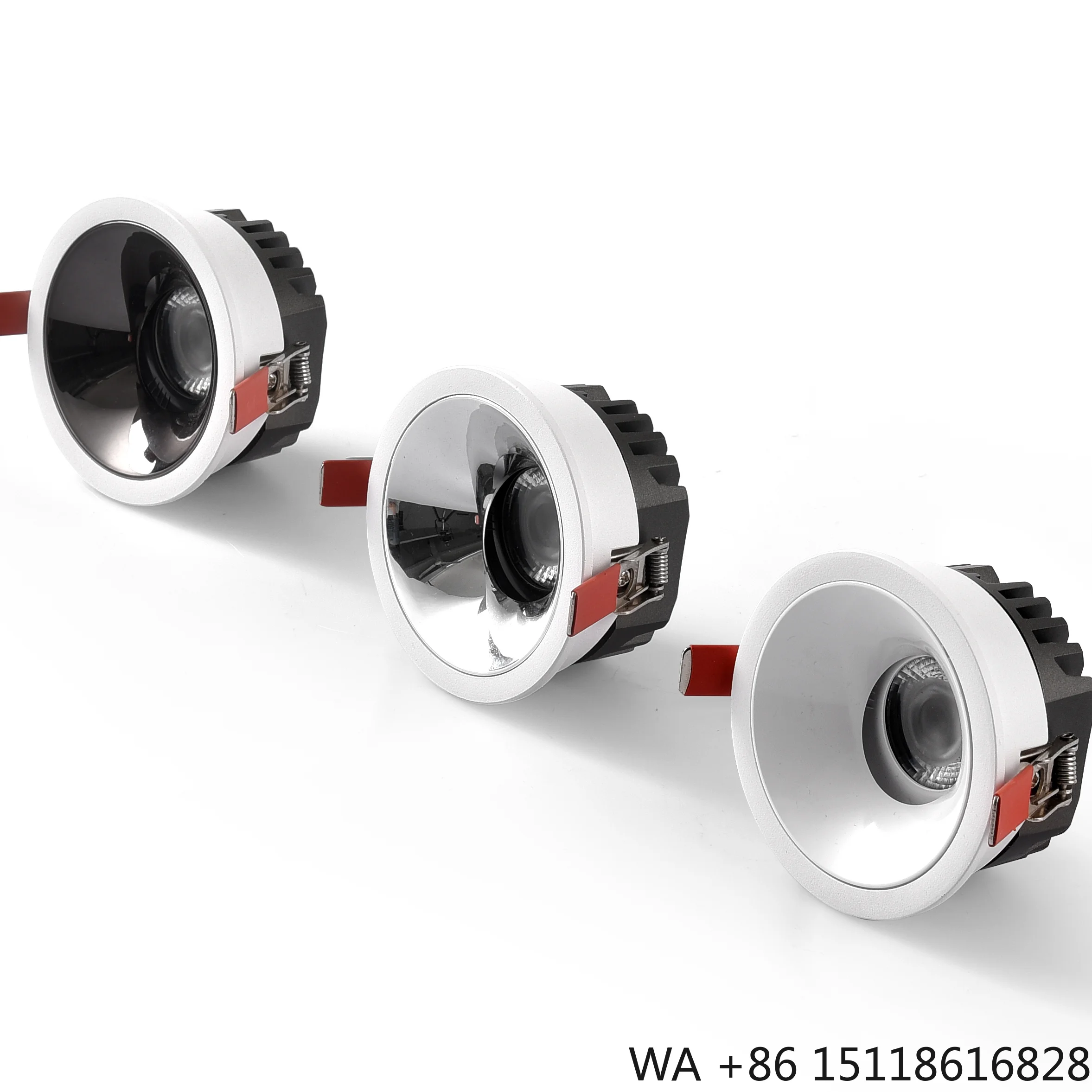 High Quality Slim Led Recessed Light Downlight Dimmable Cut off Size 55mm 75mm 7w 12w Led Round Indoor Mini Downlight