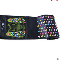 Foot Massage Pad, Walking Blanket, Colorful Stone Foot Massage Pad Acupuncture Point herapy Blanket