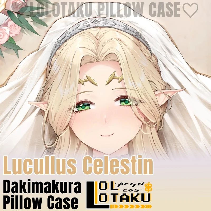 Lucullus Celestin Dakimakura Kuroinu Hugging Full Body Cushion Cover Pillow Case Pillowcase Sexy Home Bedding Decor Otaku Gift