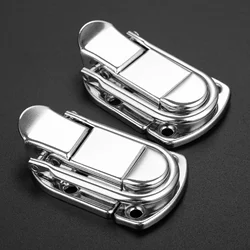 2 Set Vintage Jewelry Wood Box Hasps Drawer Latches Decorative Suitcases Hasp Latch Buckle Clasp for Luggage Flight Case 34*59mm