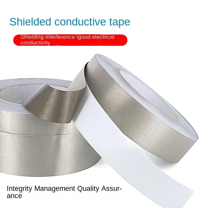 20M/Roll Single-sided Adhesive Conductive Tape Interference Shielding Isolation Electromagnetic Radiation Protection