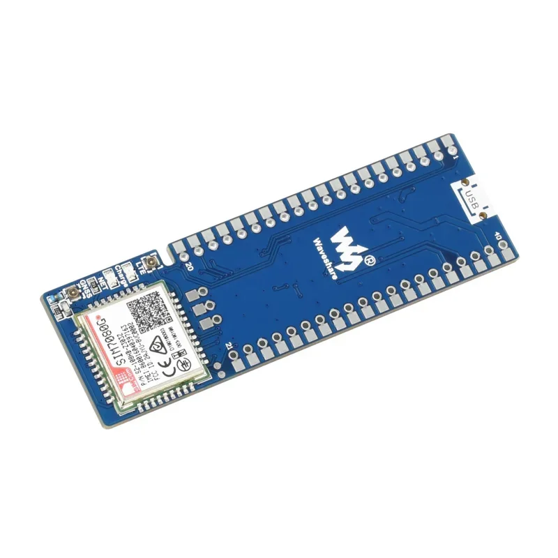 

-IoT eMTC GNSS GPS Breakout Module HAS Antenna Starter Kit for RPI Raspberry Pi PICO WH RP2040 Board Not Pre-soldered