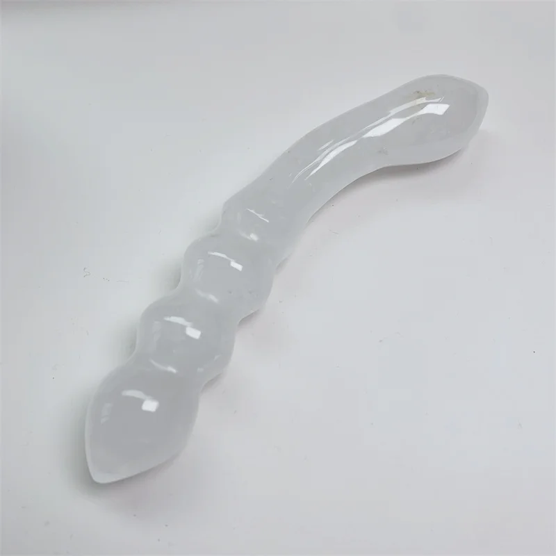 

1 шт., декоративная статуя из селенита, 9,5 см