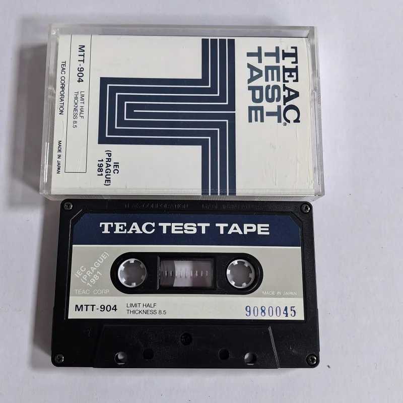 

TEAC TEST TAPE MTT-904 Insertion，Detachment Test，10min，Half Thickness 8.5mm