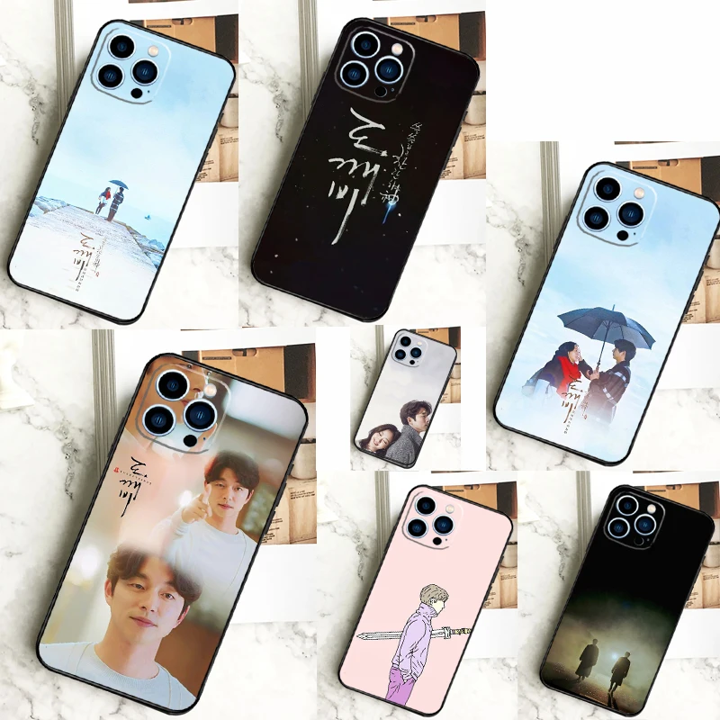 Goblin Korean Drama Funda For iPhone 12 13 Mini 11 14 16 15 Pro Max XS X XR 7 8 14 16 15 Plus Phone Case