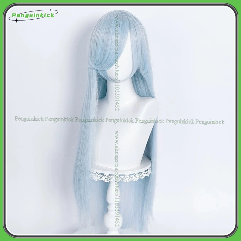 80cm Cosplay Synthetic Wig Long Straight Bangs Basic Hair Comic Game Anime Role-play Black Multi-color Heat Resistant Base Wigs