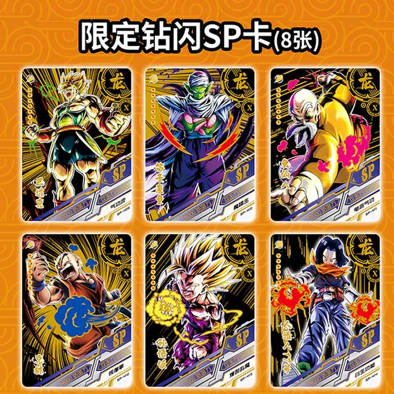Koleksi Kartu Dragon Ball Z Super Edisi Terbatas Holo Langka Resmi Seni Anime Eksklusif Set Kolektor Untuk Penggemar