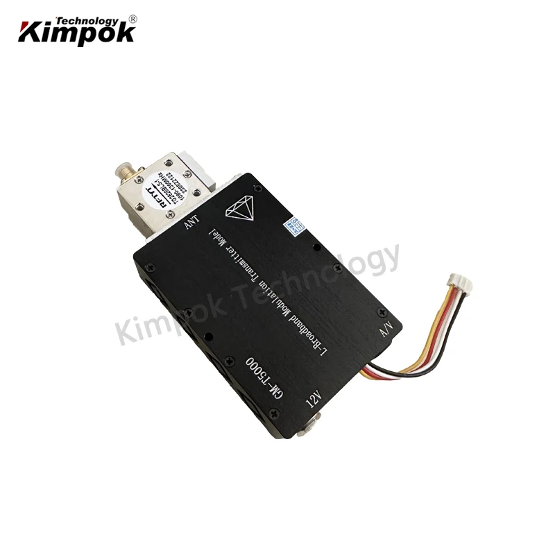 1.2Ghz 30km UAV FPV Video Link 5W 1200Mhz Wireless AV Transmitter and Receiver with 4 Channels