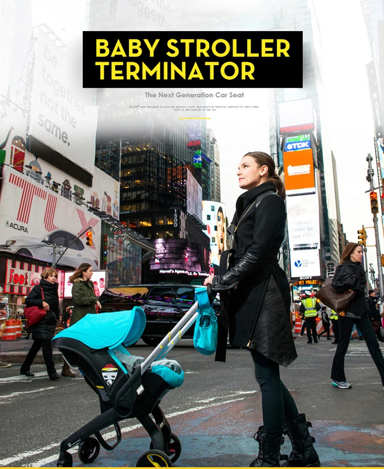 عربات أطفال، عربة أطفال، عربة أطفال 4 في 1، عناصر حديثي الولادة، عربات أطفال خفيفة الوزن، عربات أطفال قابلة للطي، مستلق #2