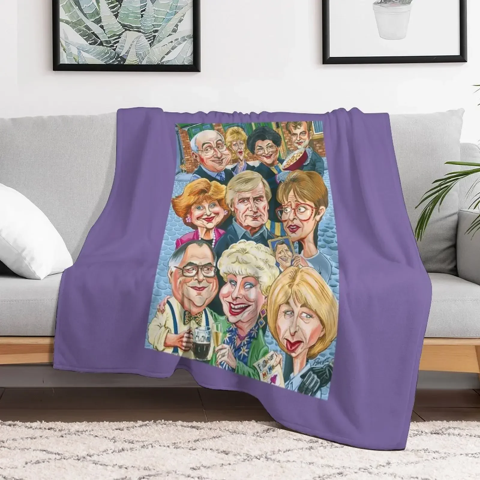 

Street Throw Blanket Picnic Giant Sofa Blankets