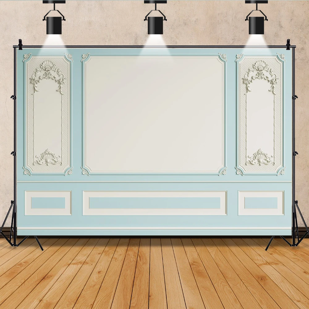 Laeacco Vintage Old Living Room Chic Wall Fireplace Lamp Floor Party Interior Photographic Background Photo Backdrop Photostudio