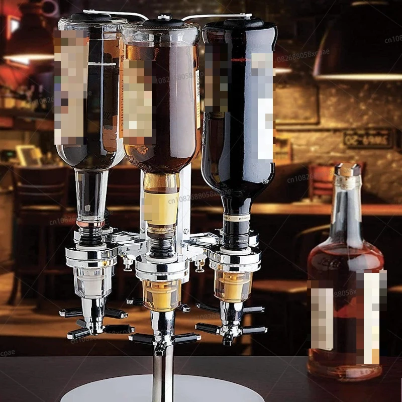 

Вращающийся диспенсер для вина, подставка для диспенсера для спиртных напитков, аксессуары для коктейлей, барные и домашние принадлежности, креативная винная башня для улицы, 1 шт.
