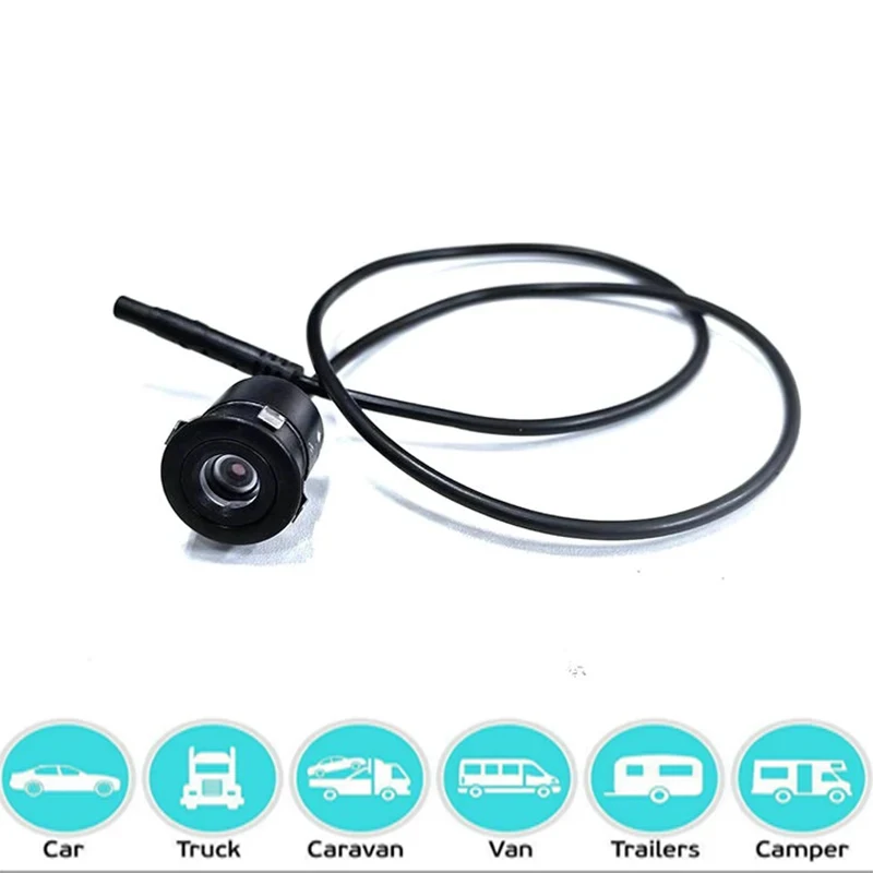 Electric Car Scooter Reversing Image Electric Car Rear Camera Hole 18.5mm Round Three-Wheeled Vehicle Rear View Head