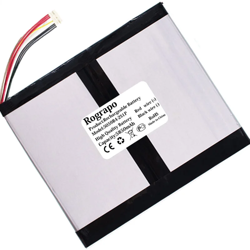 New 7.6V 5850mAh Notebook Laptop Battery For Chuwi HerobooK 13.3 5059B4-2S1P 10 PIN 7 Wire Plug