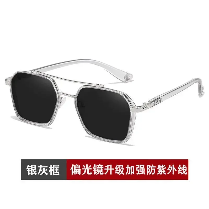 Fashion Square Luxury Design Sunglasses Men Women Flight Seven Rock Mach Six Style Gradient Pilot Sunglasses Oculos De Sol