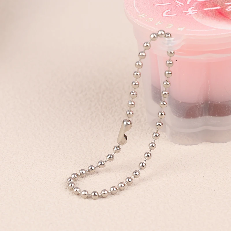 Novelty Pudding Pendant Food Play Reduce Pressure Keychain
