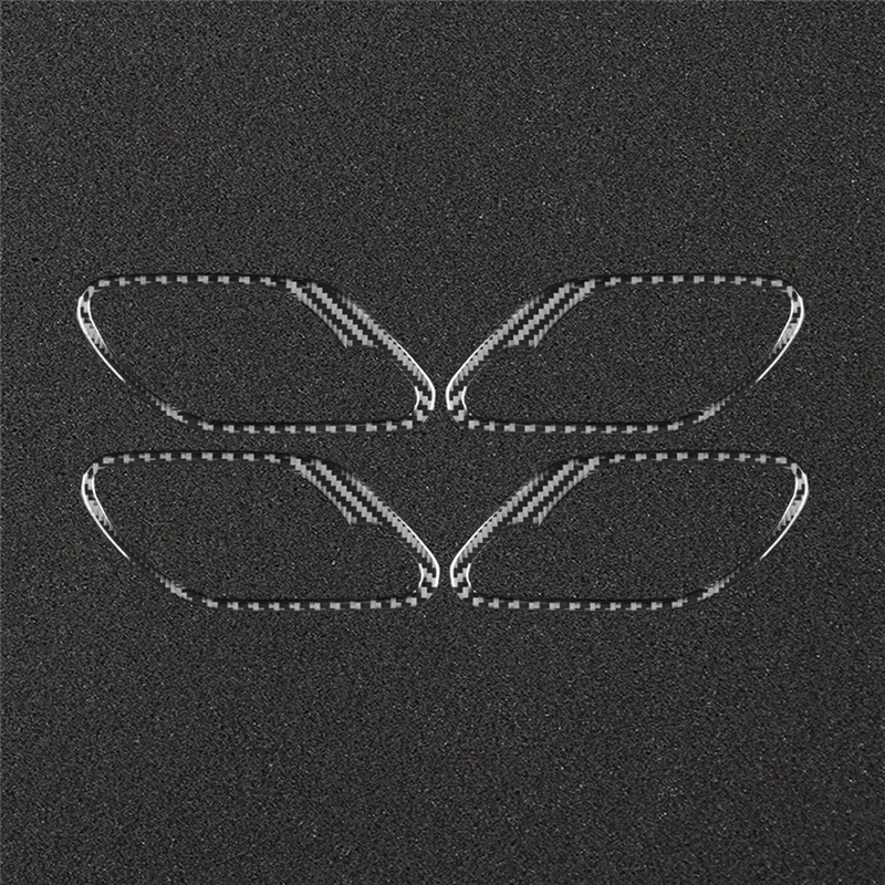 

AASS-For BMW 5 Series E39 1998-2003 Soft Carbon Fiber Car Inner Door Handle Frame Cover Trim Interior Spare Parts Accessories