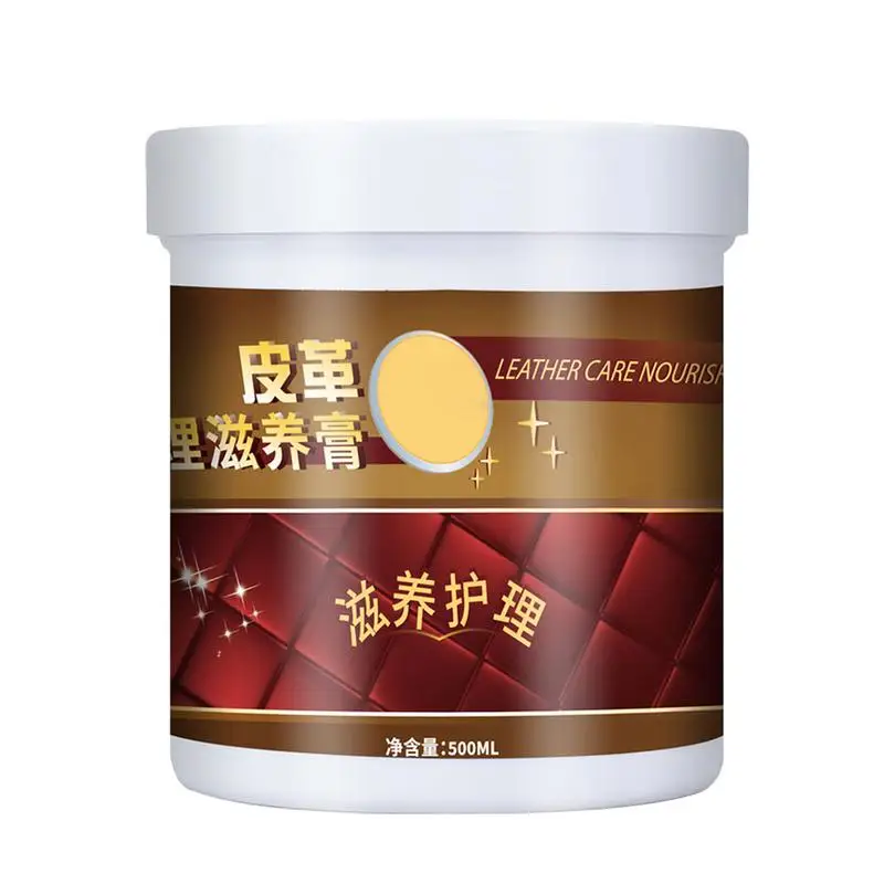 

Leather Restoration Cream Leather Refreshing Agent Leather Care Product Leather Filler Damage Renovation Paste Car Accessories