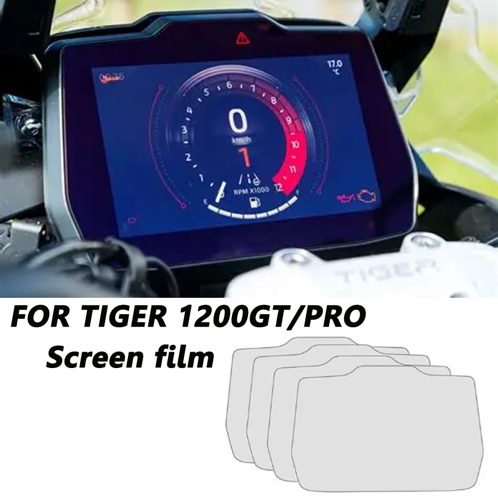 

For Tiger 1200 GT PRO Motorcycle Screen Protector For TIGER 1200 PRO 1200GT 2022- 2025- Dashboard Protective Film