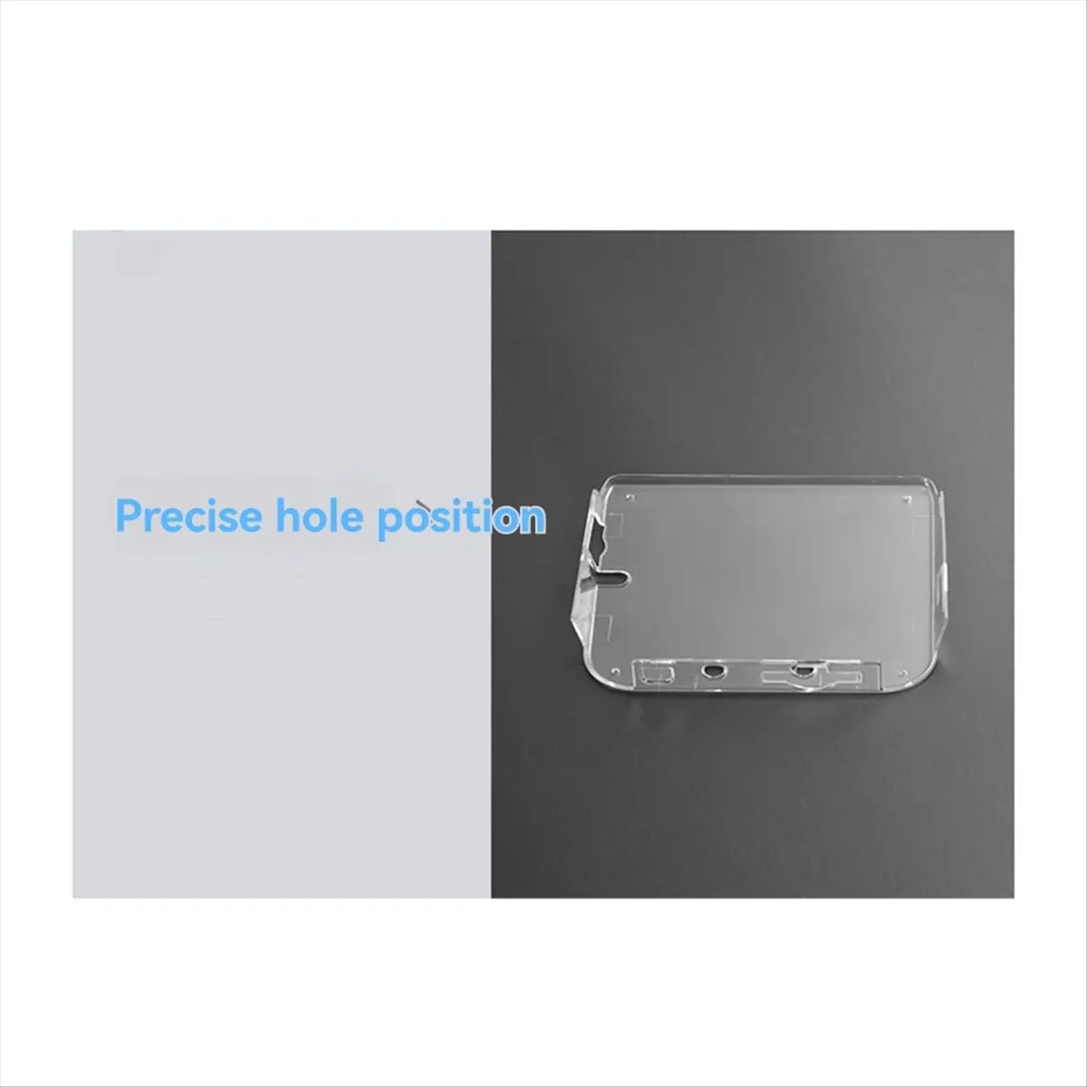 Protective Case for 2DS Crystal Shell Game Console Protection Transparent Design Scratch- 【A74Z Miuai】