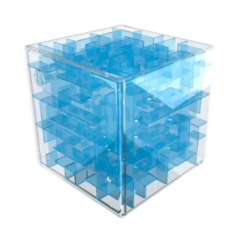 3D Cube ปริศนาเขาวงกตของเล่นการประสานมือและตา BALANCE เกมกล่องสนุกสมองเด็กของเล่นเพื่อการศึกษาเด็ก