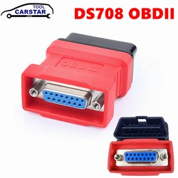 DS708 OBDII Adapter 16 Pin Adapter Connector For Autel Maxidas DS708 OBD2 Scanner Key Programmer Car Keys Diagnostic Tools