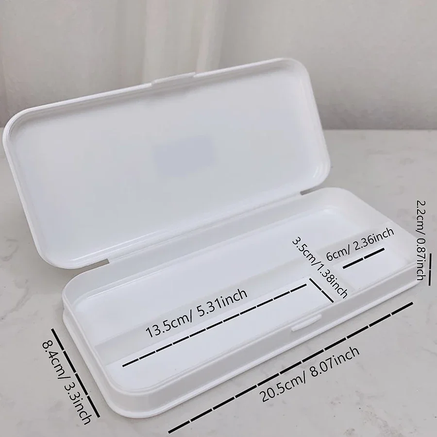 Stylish Clear Desktop Nail Art Tool Organizer กล่องเก็บของขนาดกะทัดรัดสําหรับ Salon และ Home Use