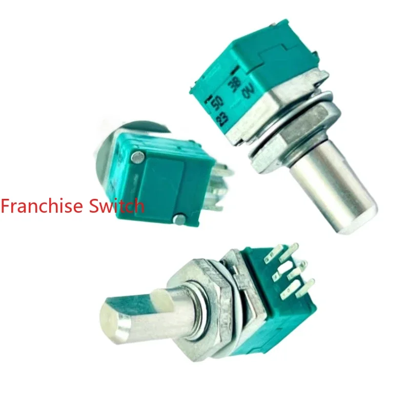 10PCS Audiophile-grade Audio Small RK09 Precision Rotating Carbon Film Potentiometer, Dual B50K D Axis