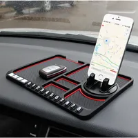 Multi-Functional Car Anti-Slip Mat Auto Phone Holder Non Slip Sticky Anti Slide Dash Phone Mount Silicone Dashboard Car Pad Mat
