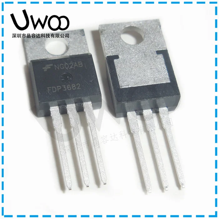 100% Original nuevo FDP3652 61A 100V TO220 FDP3682 32A 100V TO220