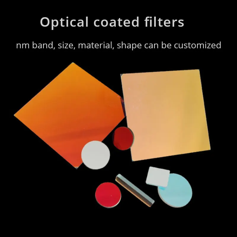 

Customized Optical Coating Filter 220-2000nm Narrow Band Filter Long Wave Pass Short Wave Pass Optical Glass Coating Lens 10pc