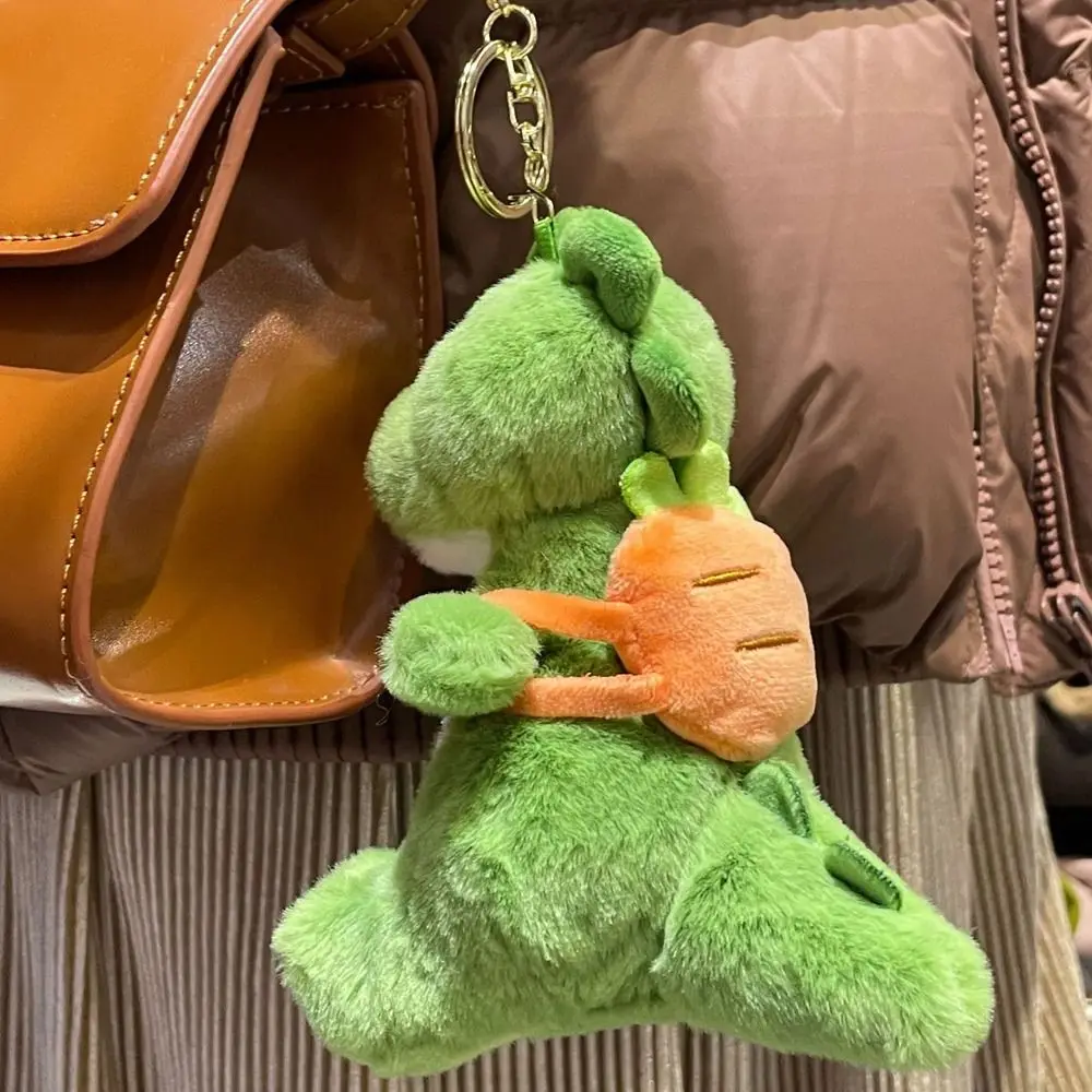 

Room Decor Avocado Backpack Dinosaur Keychain Strawberry Carrot Dinosaur Keyring Stuffed Soft Dinosaur Pendant Bag Pendant