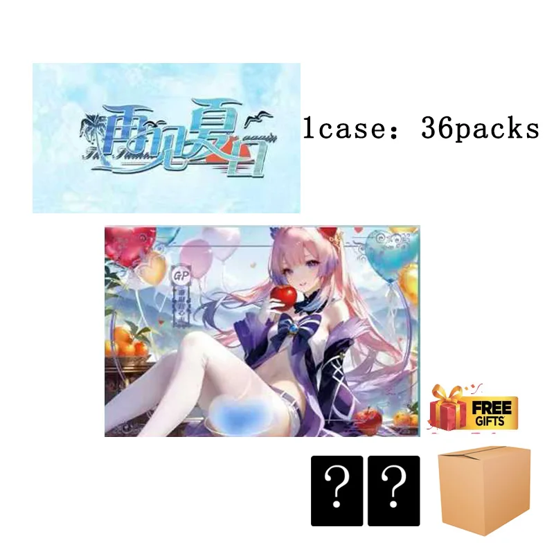 Goddess Story Zomerthema A5 Waifu-kaarten Vaarwel-serie Wave 1 Premium Collectors Art Set