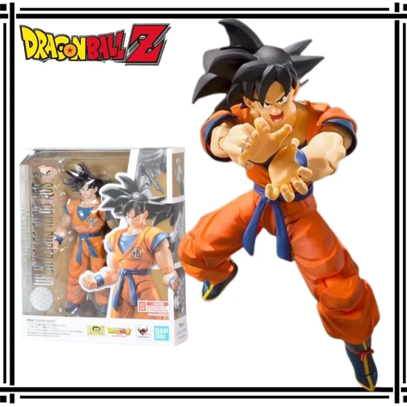 15cm Bandai Dragon Ball Super Shfiguarts Goku Kakarotto Figure Super Hero Shf Series Anime Action Toys Model Collectible Gifts