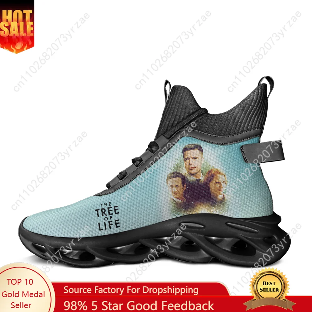 

The Tree of Life High Top Flats Sneakers Mens Womens Sports Shoe High Quality Fashion Sneaker Lace Up Mesh Footwear Custom Shoes