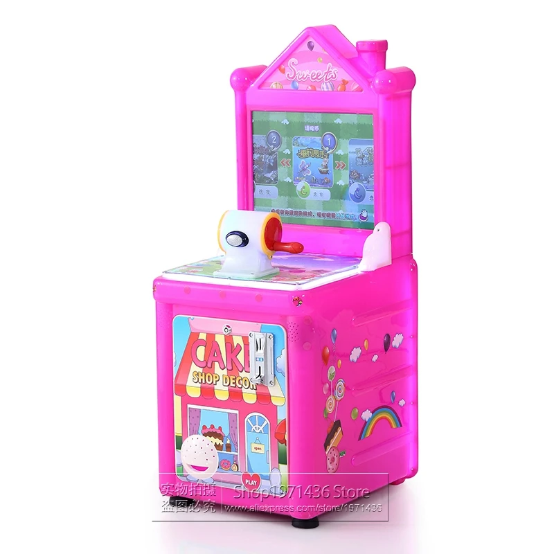 2022 New Design Children Play Coin Operated Fishing Games Amusement Arcade Small Video Game Machine