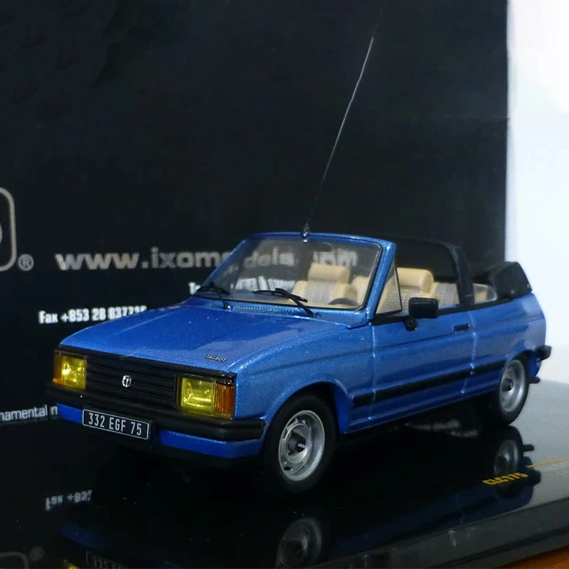 

1:43 Scale Talbot Samba Cabriolet 1983 CLC175 Simulation Alloy Car Model Static Display Collectible Toy Gift Souvenir Decoration