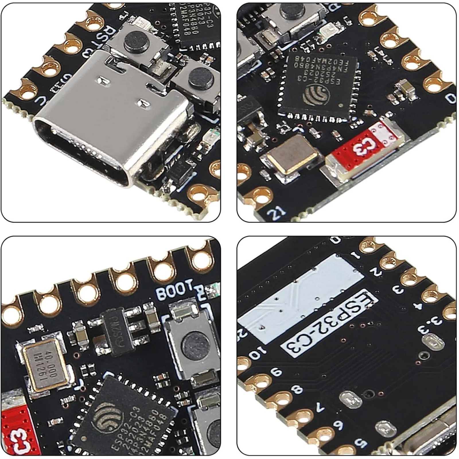 ESP32 C3 SuperMini Development Board ESP32-C3 WiFi Bluetooth Module For Arduino
