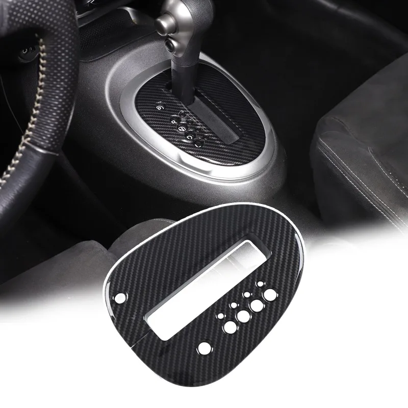 

ABS Carbon Fiber Car Center Console Gear Shift Panel Cover Trim For Nissan Juke 2011-2019/For Infiniti ESQ Interior Accessories