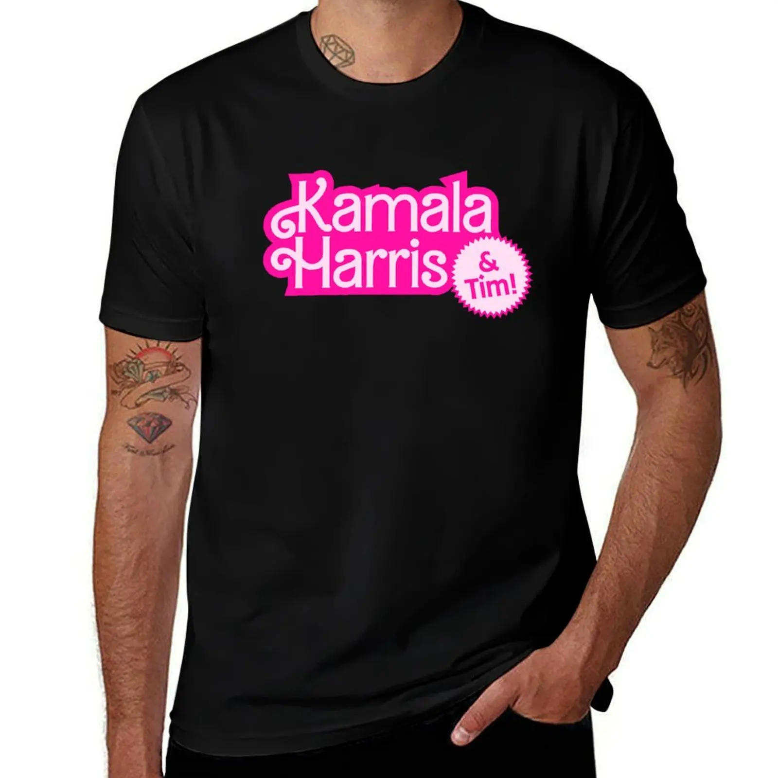 

Kamala & Tim T-Shirt t shirts for man graphic vintage t shirt man casual T-Shirt
