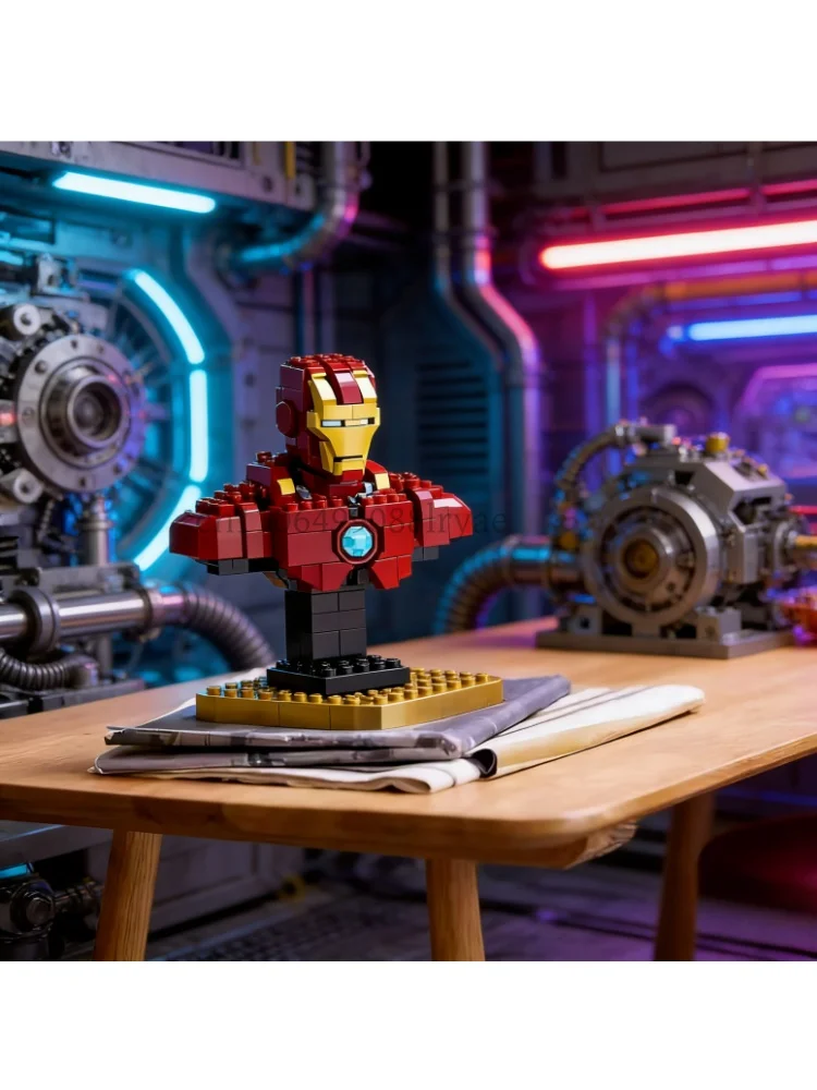 

Новый конструктор-меха MK4 «Супергерой» 2025 года: набор строительных блоков «Механический воин» для детей и подарков