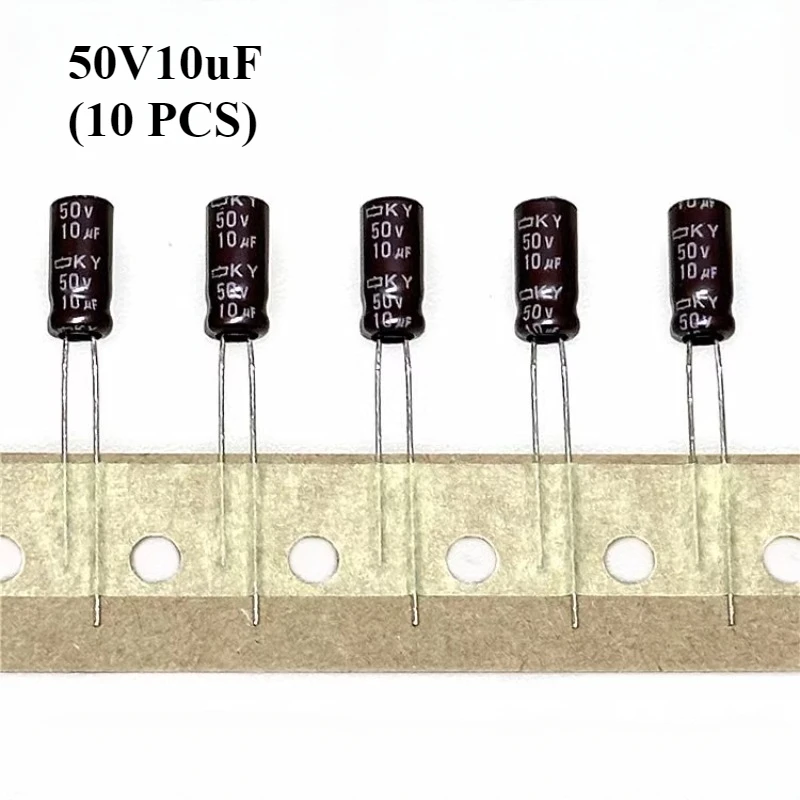 (10PCS)10UF 50V Alu… - image