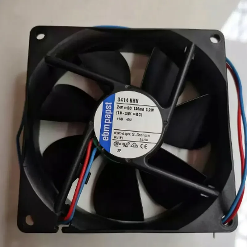 for ebmPAPST 9225 24V 3414NHH 3414NHHR 9cm Robot Cooling Fan