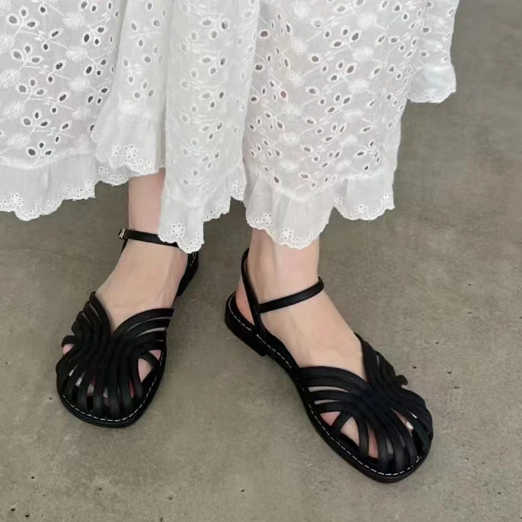 

Сандалии женские на массивной подошве, Модные Босоножки с открытым носком, Повседневная Уличная пляжная обувь на платформе, лето