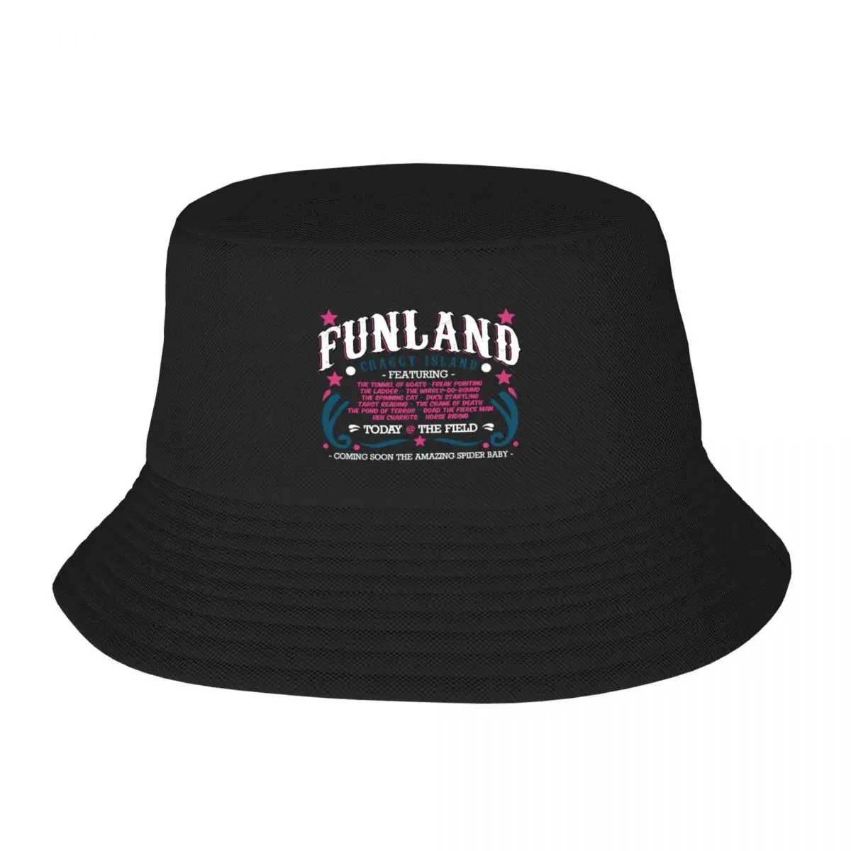 Funland - The Field - Craggy Island Bucket Hat sun hat birthday Sun Cap western Hat Mens Tennis Women's