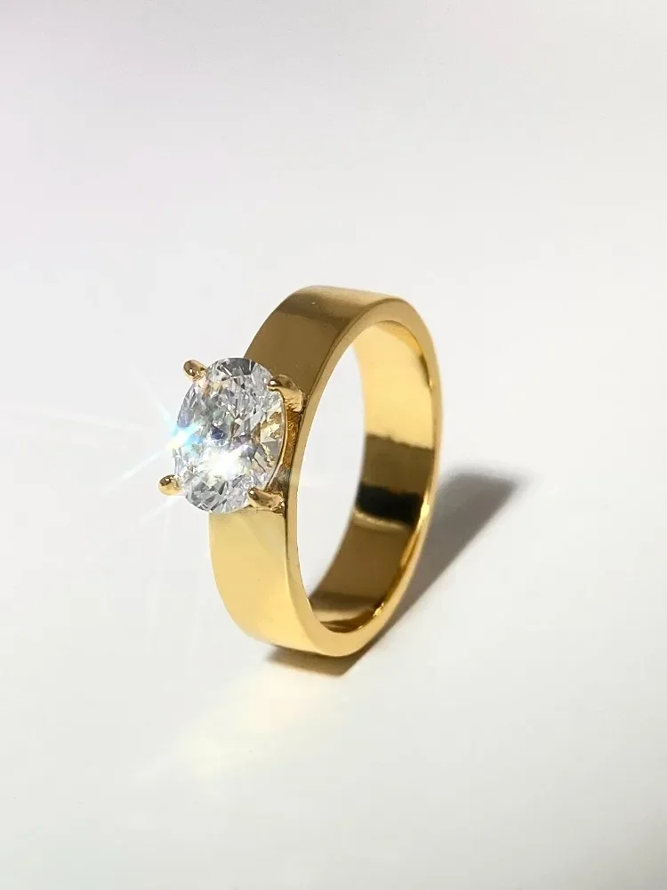 

925 Sterling Silver Vintage Fashion Designed Round Zircon Ring For Women Engagement Wedding Luxury High Quality Fine Jewelry