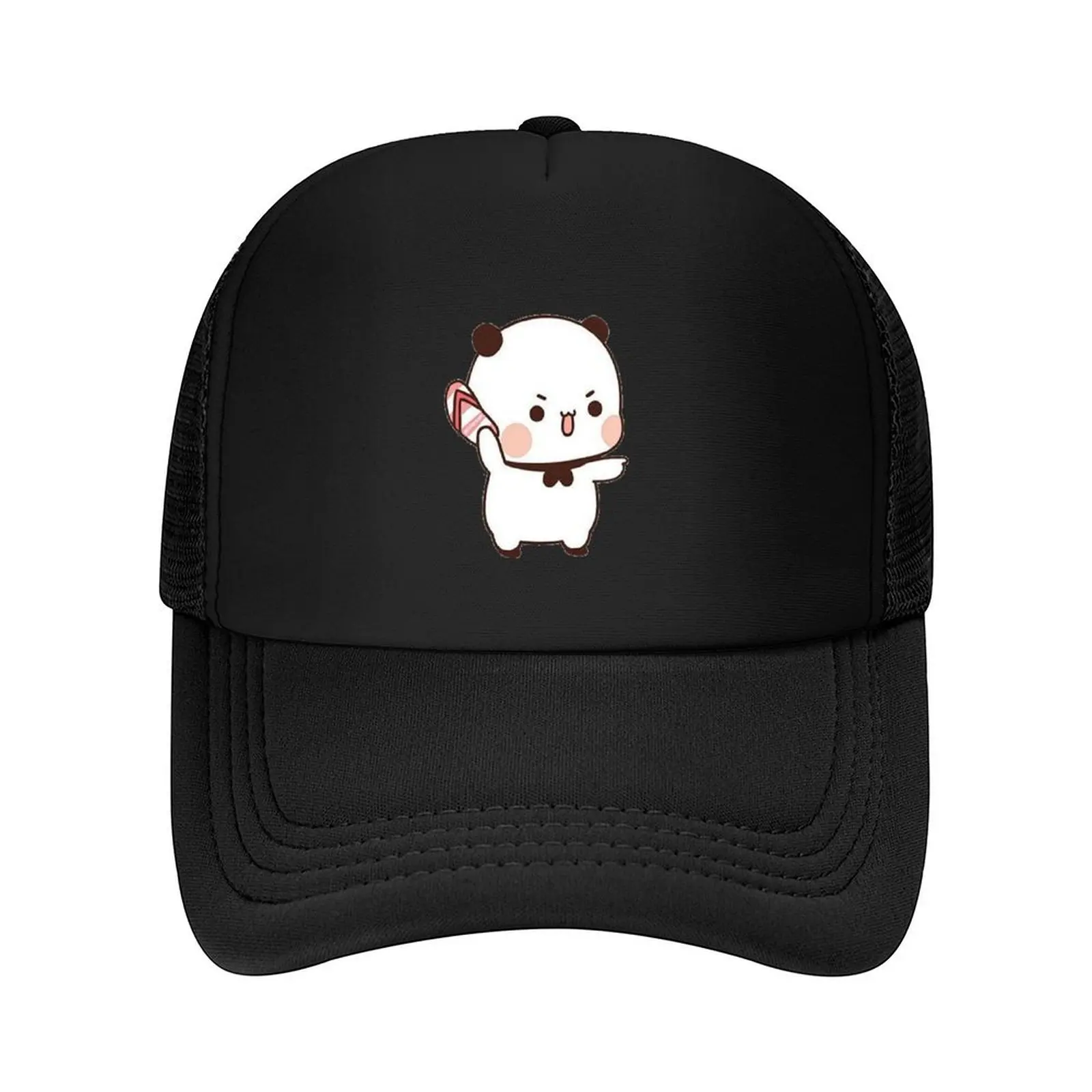 

Cute Bubu is Throwing Flip-flops At Dudu Since He Teases Bubu Baseball Cap custom Hat cute black Women Hats Men's